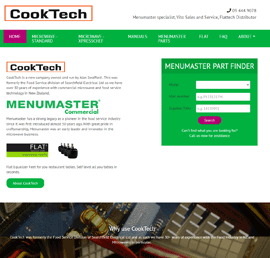 Screen shot of CookTech