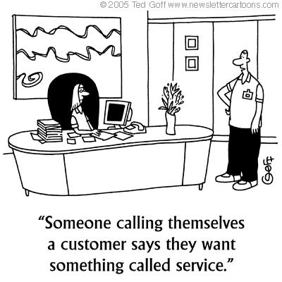 Screenshot of How is your customer service?