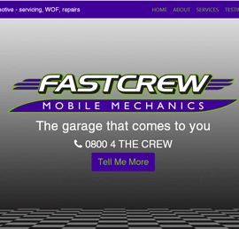 Screen shot of Fast Crew Automotive