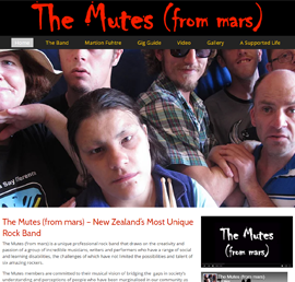 Screen shot of The Mutes