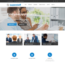 Screen shot of Superstaff